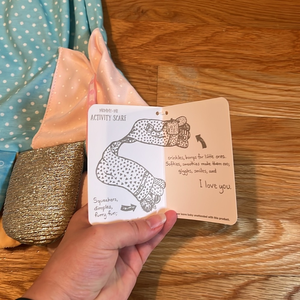 Demdaco Mommy & Me Activity Scarf - Mermaid - Picture 5 of 8